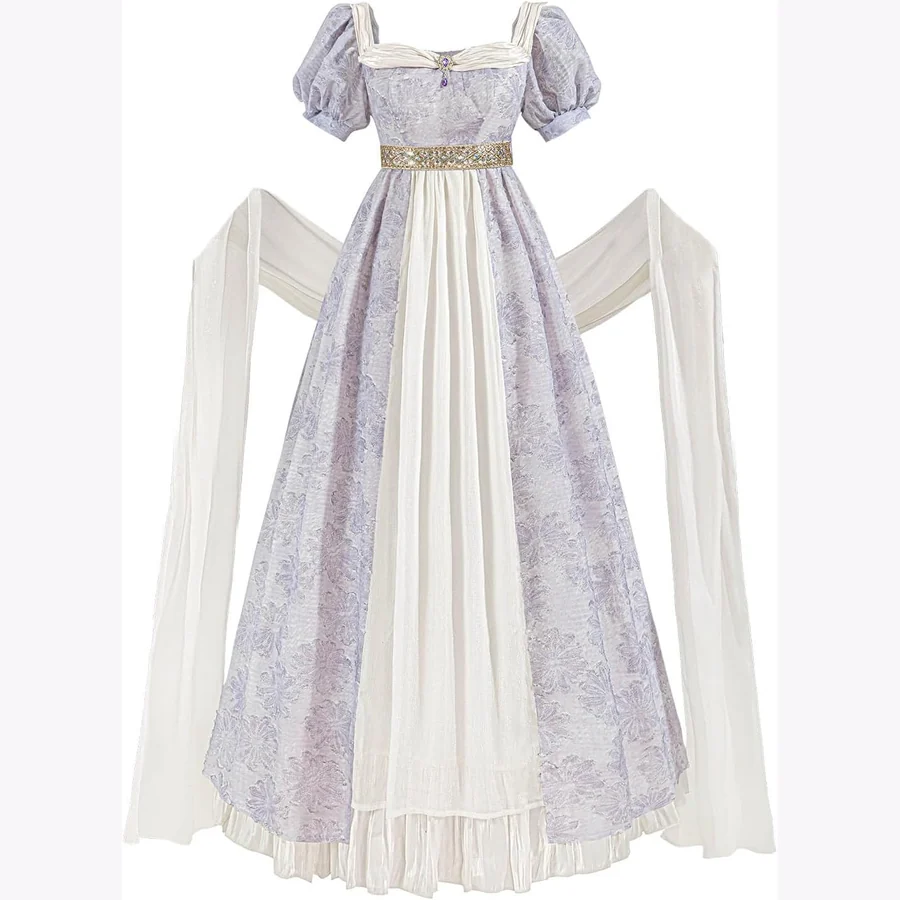 Regency Shawl Gown